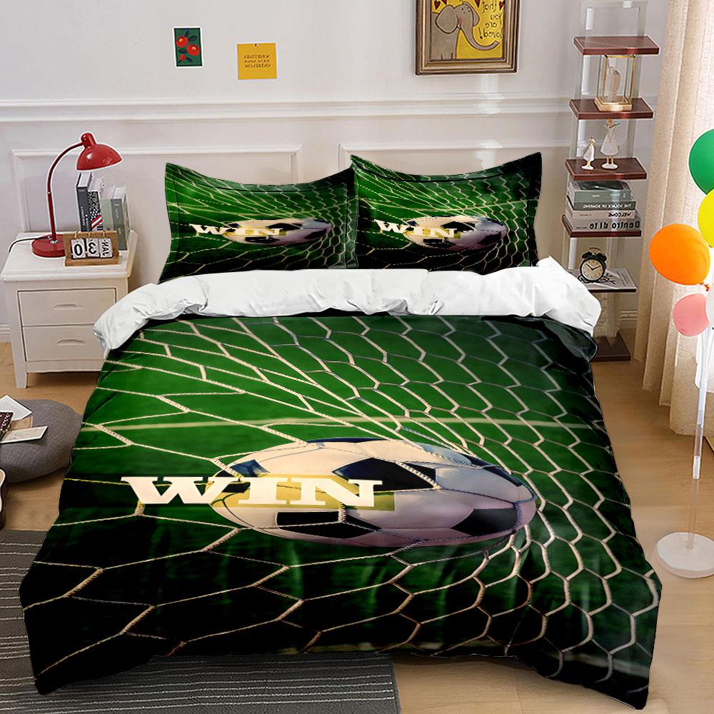 Soccer ball, net, WIN . Bedding sets Duvet cover sets Duvet covers Pillowcases(1 * Duvet Cover 2 * Pillowcases, without duvet insert) 135x200cm
Soccer ball, net, WIN . Bedding sets Duvet cover sets Duvet covers Pillowcases(1 * Duvet Cover 2 * Pillowcases, without duvet insert) 135x200cm