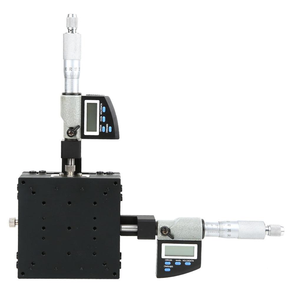 SEMXY100 AC xY Axis 0.002mm Precision Digital Micrometer Fine Tuning Platform Cross Slide
SEMXY100 AC xY Axis 0.002mm Precision Digital Micrometer Fine Tuning Platform Cross Slide