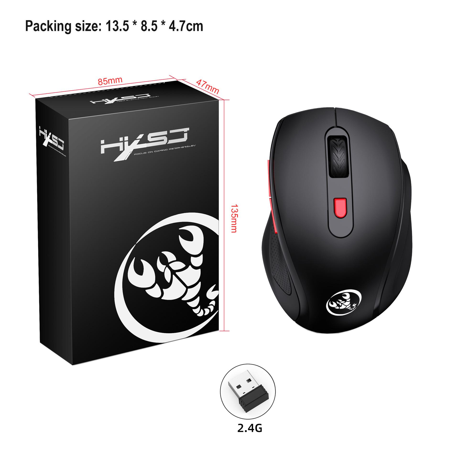 2.4G Wireless Mouse 6D Design Comfortable Grip Computer Mouse Wireless Suitable For Desktop Computers And Laptops
2.4G Wireless Mouse 6D Design Comfortable Grip Computer Mouse Wireless Suitable For Desktop Computers And Laptops