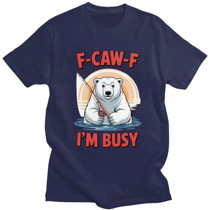 FCAWF Polar Bear I Am Busy Fishing T Shirt for Men 100 Cotton Tshirts Fashion Streetwaer Short Sleeve Tee Shirt Clothing 4XL
FCAWF Polar Bear I Am Busy Fishing T Shirt for Men 100 Cotton Tshirts Fashion Streetwaer Short Sleeve Tee Shirt Clothing 4XL