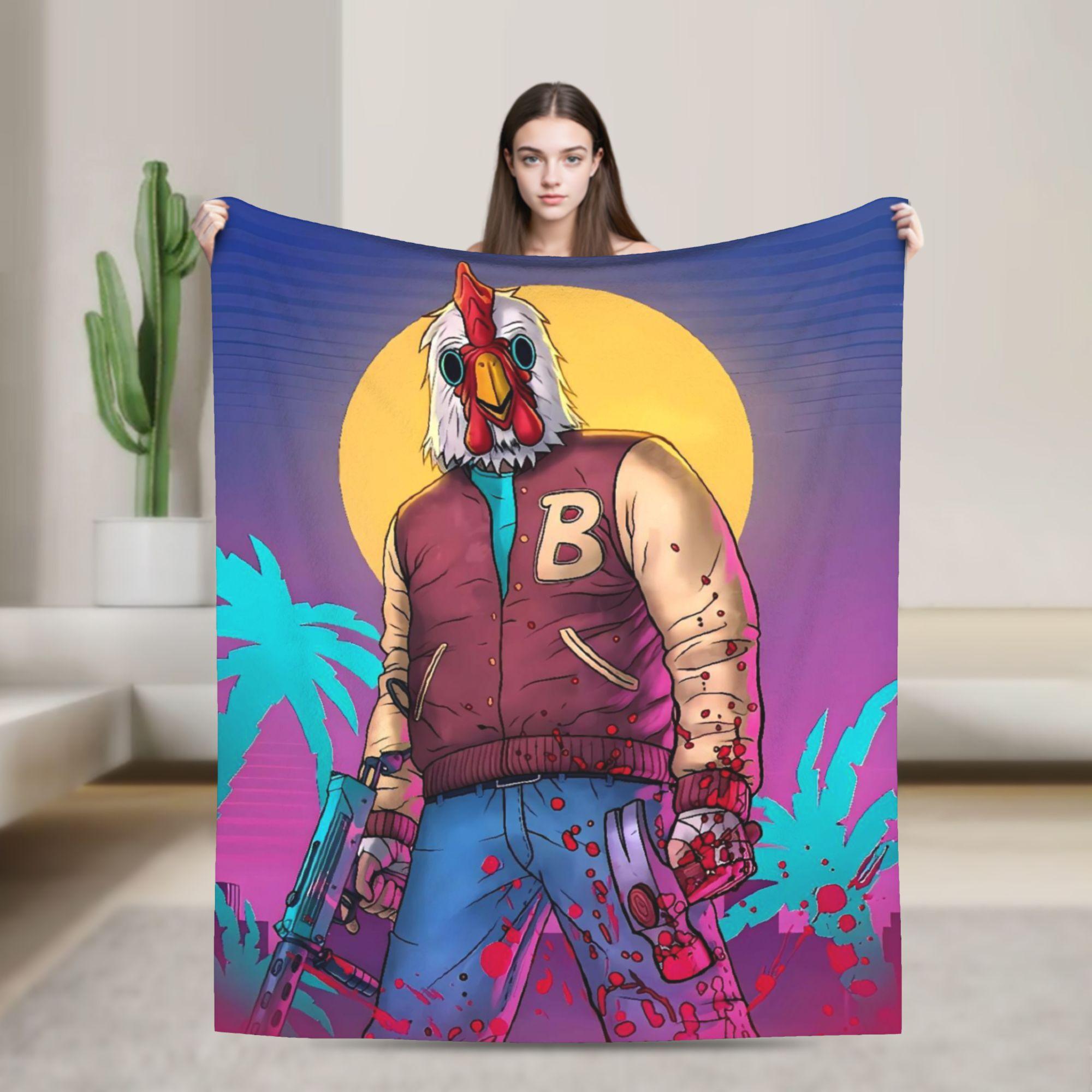 Line Miami Game Blanket Travel Office Flannel Throw Blanket For Bedroom Soft Custom Quality Bedspread Birthday Gift 75x90cm
Line Miami Game Blanket Travel Office Flannel Throw Blanket For Bedroom Soft Custom Quality Bedspread Birthday Gift 75x90cm