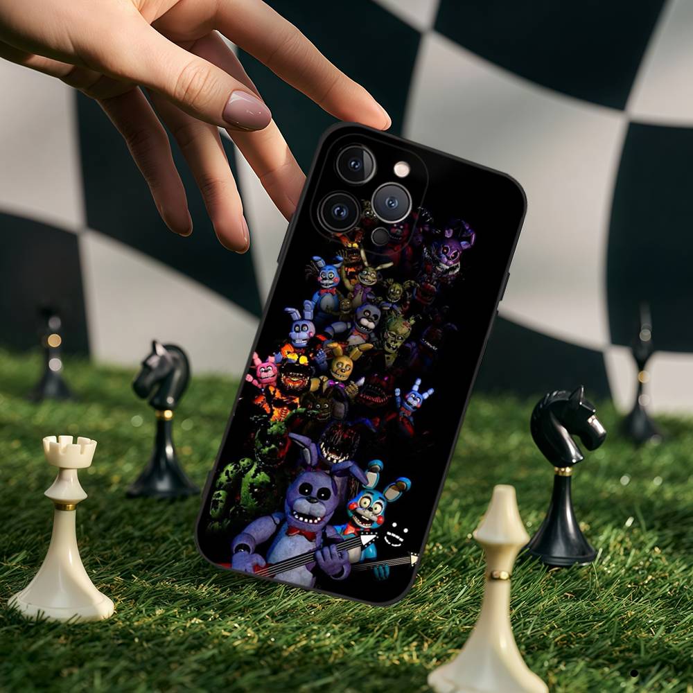 F-Five N-Nights At Freddy s Anime Phone Case For IPhone 17,16,15,14,13,12,11,Pro,Max,Plus,mini Silicone Black Cover iPhone 12promax
F-Five N-Nights At Freddy s Anime Phone Case For IPhone 17,16,15,14,13,12,11,Pro,Max,Plus,mini Silicone Black Cover iPhone 12promax