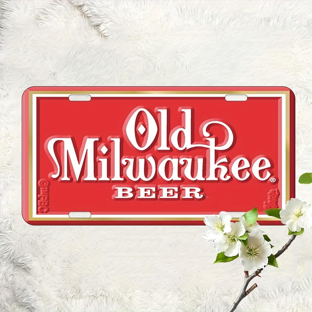 Vintage Old Milwaukee Beer Metal Sign - Waterproof Aluminum Wall Decor, Retro Indoor/Outdoor Use for Home, Bar, or Office 15x30cm(5.9x7.8inch)
Vintage Old Milwaukee Beer Metal Sign - Waterproof Aluminum Wall Decor, Retro Indoor/Outdoor Use for Home, Bar, or Office 15x30cm(5.9x7.8inch)