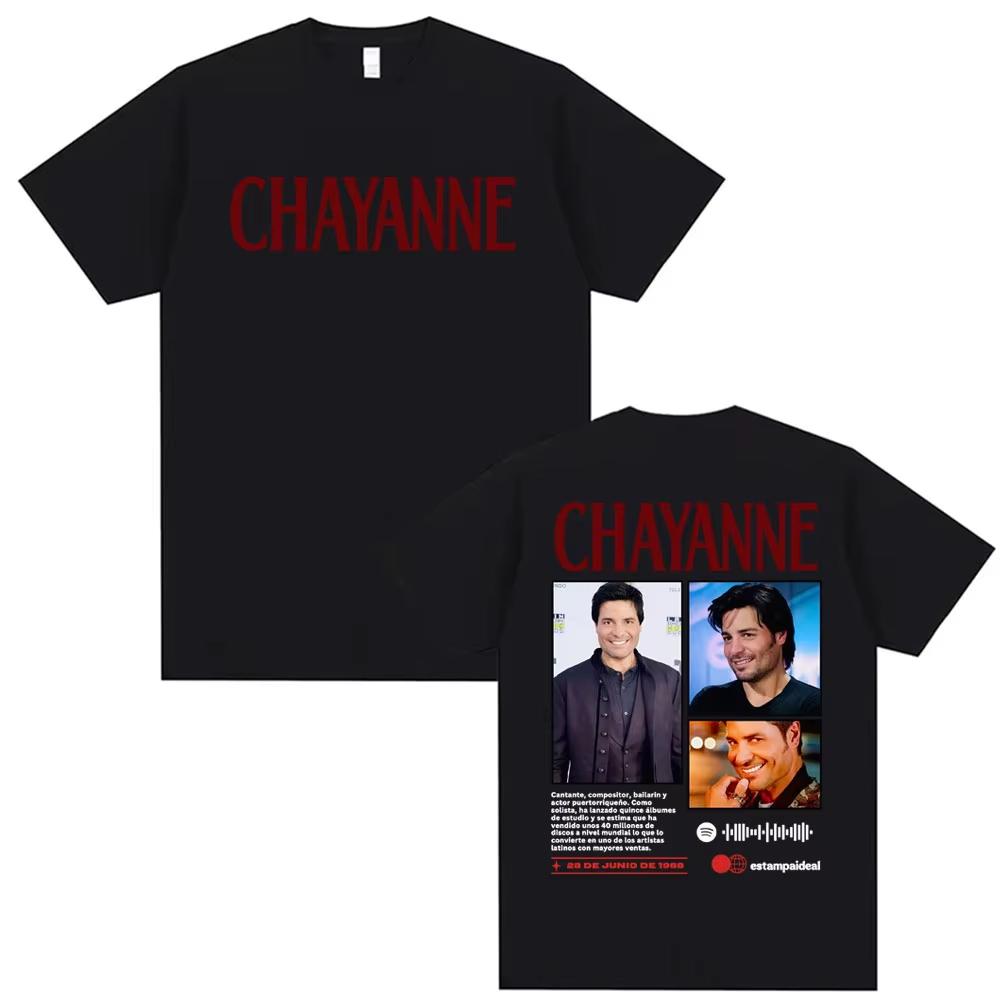 Chayanne Bailamos Otra Vez Album Tour T Shirt Unisex Women Fashion Hip Hop Street Tshirts Cotton Casual Short Sleeve Tshirts 2XL
Chayanne Bailamos Otra Vez Album Tour T Shirt Unisex Women Fashion Hip Hop Street Tshirts Cotton Casual Short Sleeve Tshirts 2XL