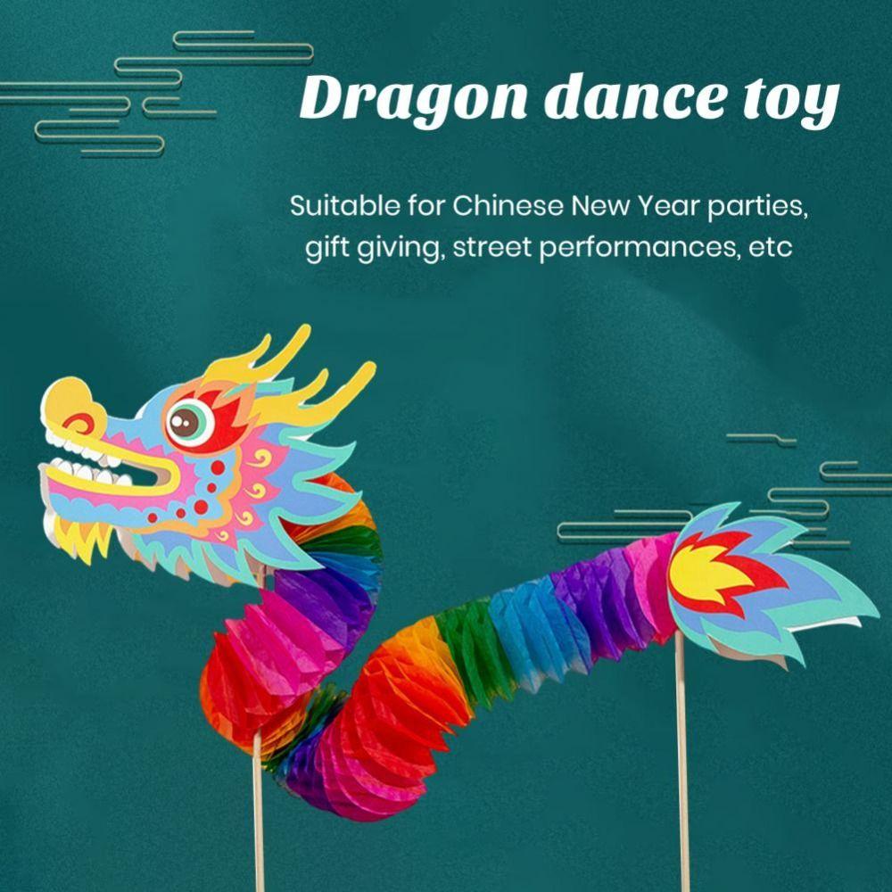 Handmade Kids DIY Dragon Dance Toy Blessing Chinese Style Paper Dragon Toy помаранчевий
Handmade Kids DIY Dragon Dance Toy Blessing Chinese Style Paper Dragon Toy помаранчевий