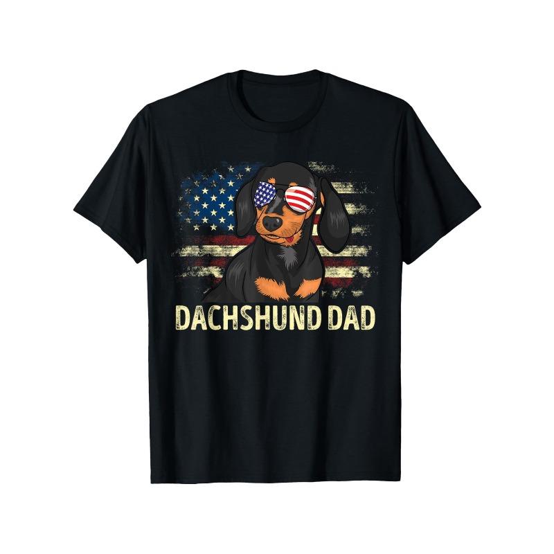 European sizes Dachshund Dad Graphic Tee - Ultra Soft, Breathable & Moisture-Wicking Men s T-Shirt | Casual Crew Neck 4XL чорний
European sizes Dachshund Dad Graphic Tee - Ultra Soft, Breathable & Moisture-Wicking Men s T-Shirt | Casual Crew Neck 4XL чорний