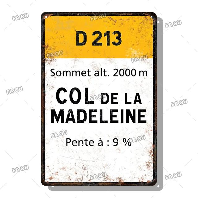Alpe d Huez Mont Ventoux Col du Galibier Col du Télégraphe Tour de Francia Vintage Style Bicycle Tin Sign Gift for Cyclist 30x40cm(11.8x15.7inch)
Alpe d Huez Mont Ventoux Col du Galibier Col du Télégraphe Tour de Francia Vintage Style Bicycle Tin Sign Gift for Cyclist 30x40cm(11.8x15.7inch)