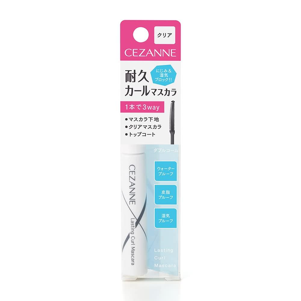CEZANNE Durable Curl Mascara 00 Clear Mascara Base Clear Mascara Top Coat Strong Curl 5.0g
CEZANNE Durable Curl Mascara 00 Clear Mascara Base Clear Mascara Top Coat Strong Curl 5.0g
