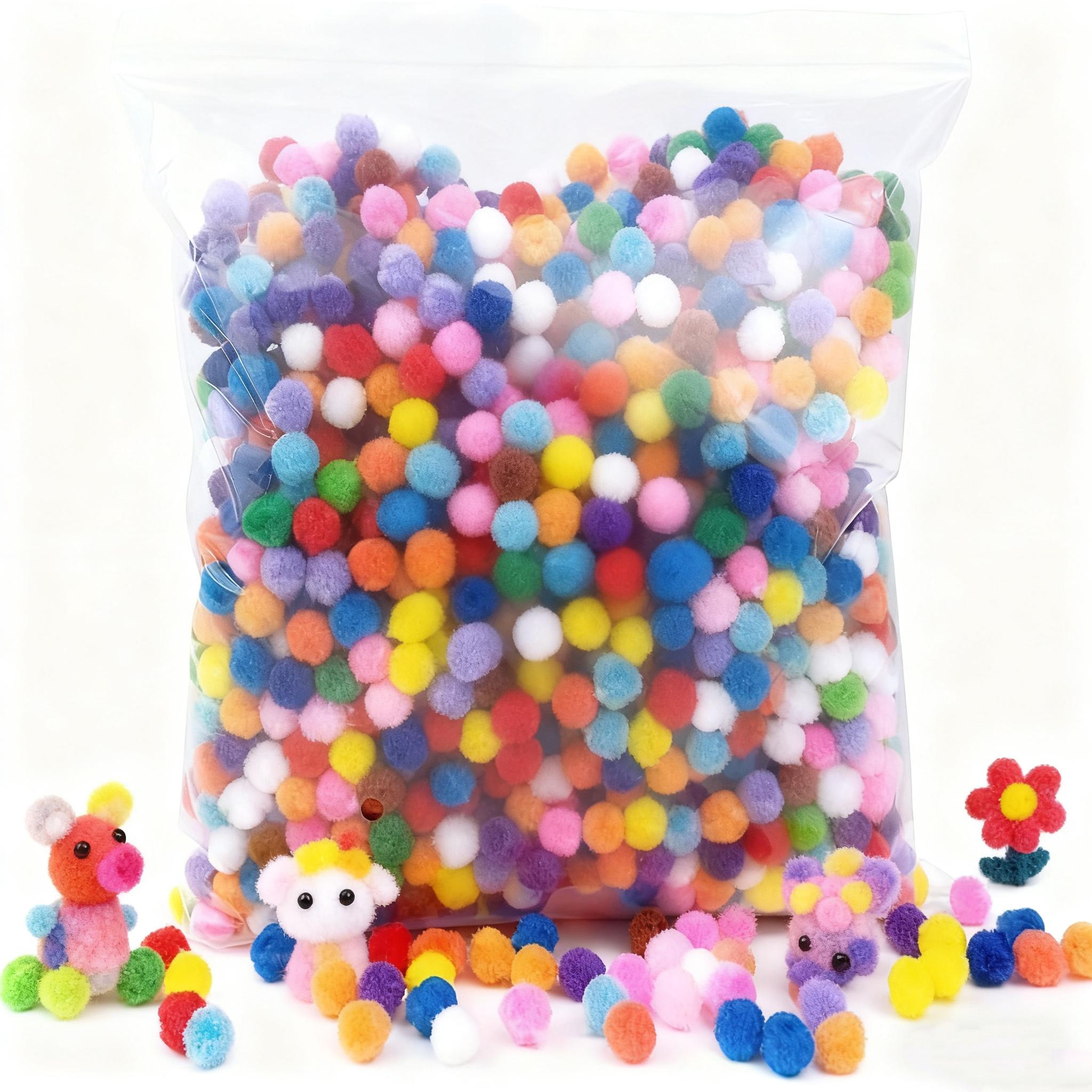 1002 Pieces Pom Poms Christmas for Craft Making, Christmas Holiday Costume Pom Balls Hobby Supplies and DIY Creative Crafts
1002 Pieces Pom Poms Christmas for Craft Making, Christmas Holiday Costume Pom Balls Hobby Supplies and DIY Creative Crafts