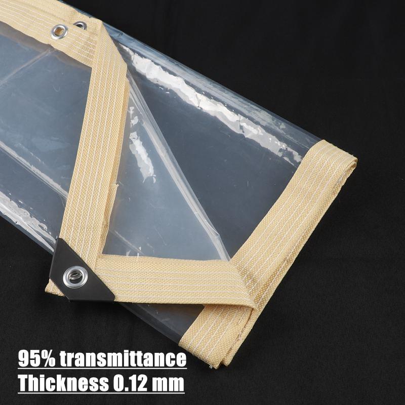 95% Прозрачный Водонепроницаемый Брезент Садовый Дождестойкий Прозрачный Материал ПВХ Поли Тарп Покрытие для Растений Изоляционная Ткань для Навеса 1.5mx2m
95% Прозрачный Водонепроницаемый Брезент Садовый Дождестойкий Прозрачный Материал ПВХ Поли Тарп Покрытие для Растений Изоляционная Ткань для Навеса 1.5mx2m