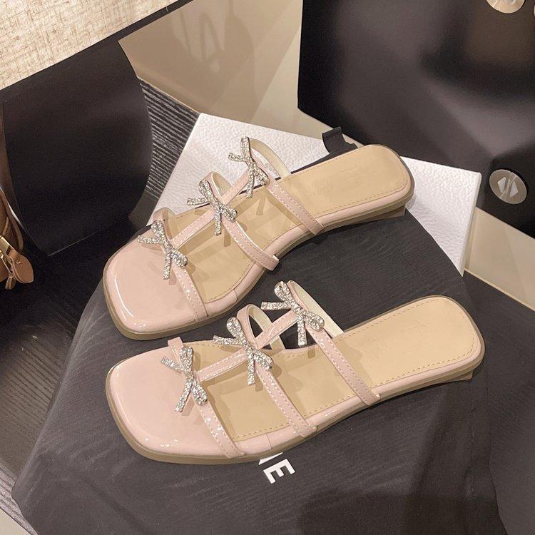Bow rhinestone Roman sandals women s 2025 summer new French thick heel with skirt high heels temperament shoes women 40 рожевий
Bow rhinestone Roman sandals women s 2025 summer new French thick heel with skirt high heels temperament shoes women 40 рожевий