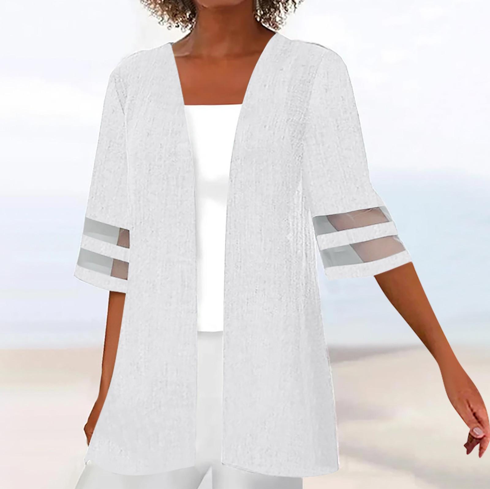 Женская рубашка, блузка, верхняя одежда, однотонная, с рукавом до локтя, повседневная, праздничная, базовая, кружевные топы S белый
Женская рубашка, блузка, верхняя одежда, однотонная, с рукавом до локтя, повседневная, праздничная, базовая, кружевные топы S белый