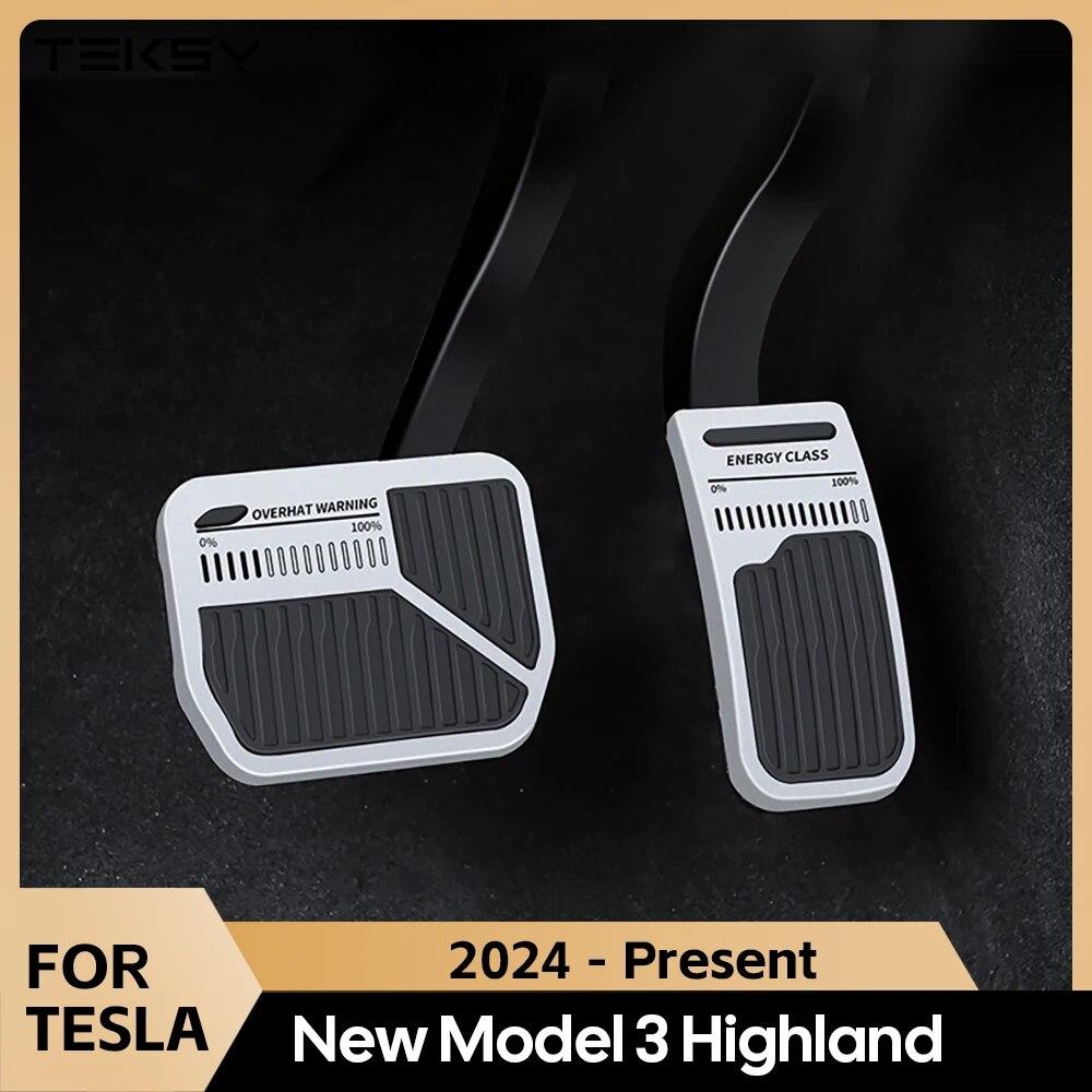 Для Tesla Model Y 3 Highland 2024 аксессуары новые клипсы накладки на педали автомобиля Чехлы на педаль акселератора
Для Tesla Model Y 3 Highland 2024 аксессуары новые клипсы накладки на педали автомобиля Чехлы на педаль акселератора