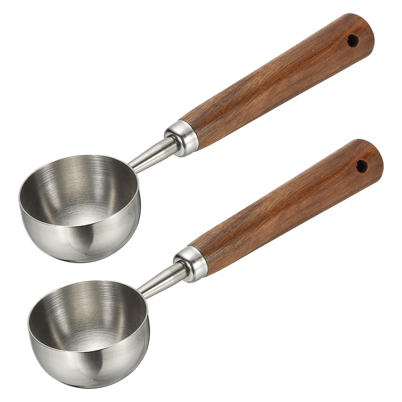 uxcell 2-Piece Coffee Measuring Spoon, 4 x 0.8 , 30ml Stainless Steel Coffee Scoop with Wooden Handle for Ground Coffee or Tea, Silver
uxcell 2-Piece Coffee Measuring Spoon, 4 x 0.8 , 30ml Stainless Steel Coffee Scoop with Wooden Handle for Ground Coffee or Tea, Silver