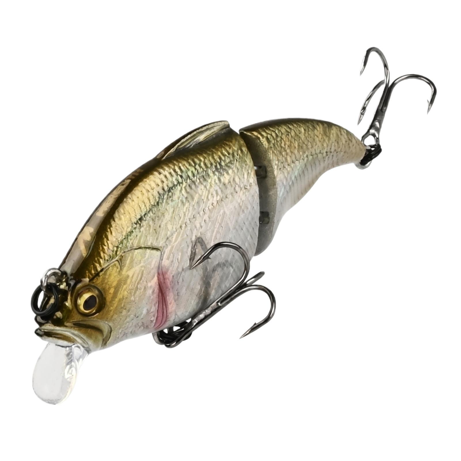 Fishing Lure VIB Hard Bait with Rattling Beads Jointed Body Vibration Lure for Freshwater Bass Pike Perch Predator Fish one size коричневий
Fishing Lure VIB Hard Bait with Rattling Beads Jointed Body Vibration Lure for Freshwater Bass Pike Perch Predator Fish one size коричневий