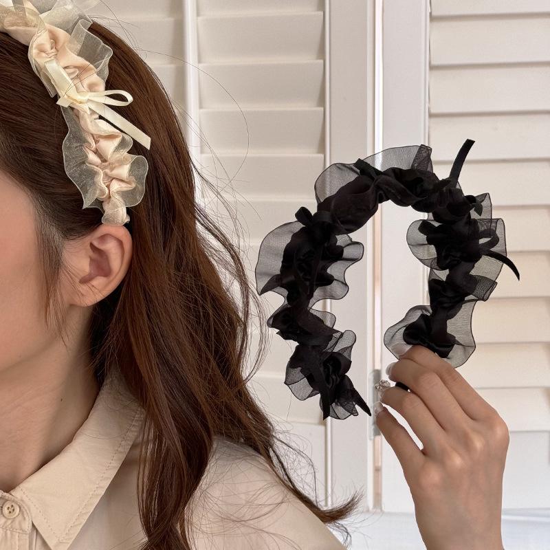 Headband hair accessories band for women girl korean bow vintage Designer new in popular kpop sweets hoop leading fashion
Headband hair accessories band for women girl korean bow vintage Designer new in popular kpop sweets hoop leading fashion