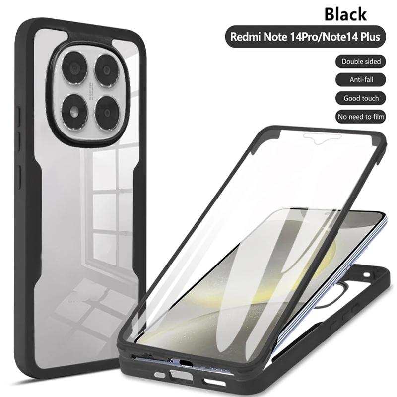 360 Двусторонняя Полная Защита Чехол для Телефона для Xiaomi Redmi Note 15 14 13 12 Pro 4G 5G Pro+ Plus note 12 Тонкий Прозрачный Задний Чехол Redmi Note 14 Pro 5G (Global)
360 Двусторонняя Полная Защита Чехол для Телефона для Xiaomi Redmi Note 15 14 13 12 Pro 4G 5G Pro+ Plus note 12 Тонкий Прозрачный Задний Чехол Redmi Note 14 Pro 5G (Global)
