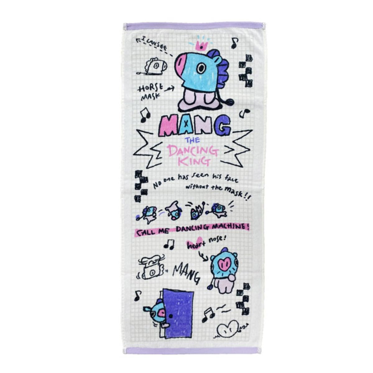 Полотенце для лица Marushin BT21 с цветным рисунком, хлопковое антибактериальное дезодорирующее 5785019200 Sketch_MANG 100%
Полотенце для лица Marushin BT21 с цветным рисунком, хлопковое антибактериальное дезодорирующее 5785019200 Sketch_MANG 100%