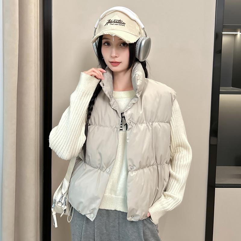 Updated Cotton-padded Jacket Vest Female s Slim Plus Size Korean Autumn and Winter Waistcoat Relaxed Fit Vest Cotton Vest High Quality M
Updated Cotton-padded Jacket Vest Female s Slim Plus Size Korean Autumn and Winter Waistcoat Relaxed Fit Vest Cotton Vest High Quality M