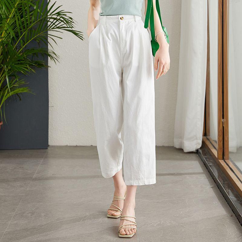 Повседневные брюки с высокой посадкой Женские Летние Новые Укороченные Брюки Маленькие Универсальные Повседневные Брюки Прямого Кроя S белый
Повседневные брюки с высокой посадкой Женские Летние Новые Укороченные Брюки Маленькие Универсальные Повседневные Брюки Прямого Кроя S белый