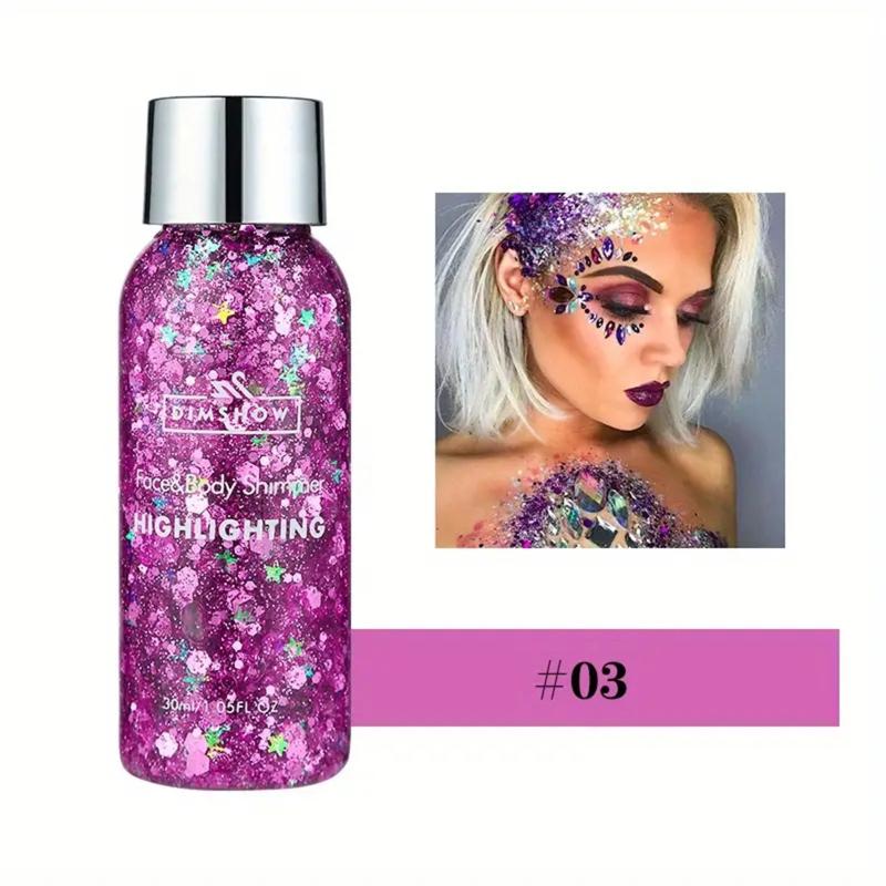 Dimshow Eye Glitter Nail Hair Body Face Gel Art Waterproof High Gloss Glitter Body Multifun Makeup Decoration Party Festival
Dimshow Eye Glitter Nail Hair Body Face Gel Art Waterproof High Gloss Glitter Body Multifun Makeup Decoration Party Festival