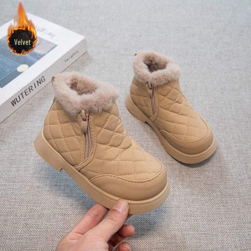 Children s Warm Winter Boots - Snowproof, Thick Cotton, Plus Velvet Girls & Boys Style Martin Boots Size 31, 19 CM
Children s Warm Winter Boots - Snowproof, Thick Cotton, Plus Velvet Girls & Boys Style Martin Boots Size 31, 19 CM