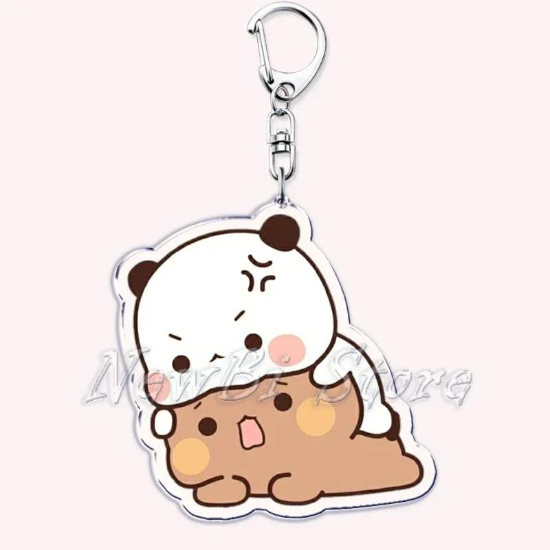Adorable White and Grey Couple Kiss Bear Acrylic Keychains Ring for Accessories Bag Pendant Key Chain Jewelry Fan Love Gifts
Adorable White and Grey Couple Kiss Bear Acrylic Keychains Ring for Accessories Bag Pendant Key Chain Jewelry Fan Love Gifts