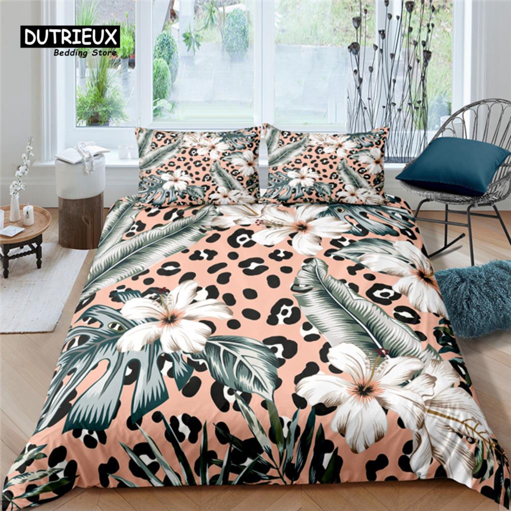 Luxury 3D Leaves Print Home Living 2/3Pcs Comfortable Duvet Cover Set Leopard Bedding Set Queen and King EU/US/AU/UK Size EU single(135x200cm)
Luxury 3D Leaves Print Home Living 2/3Pcs Comfortable Duvet Cover Set Leopard Bedding Set Queen and King EU/US/AU/UK Size EU single(135x200cm)