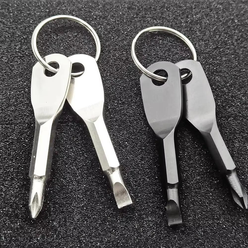 Practical Screwdriver Keychain Portable Outdoor Emergency Tool New Key Ring Pendant Outdoor срібний
Practical Screwdriver Keychain Portable Outdoor Emergency Tool New Key Ring Pendant Outdoor срібний