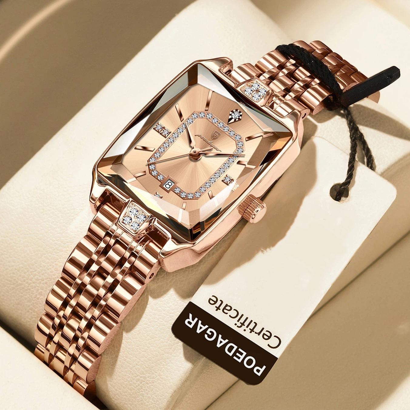 POEDAGAR High Quality Women Watch Waterproof Date Fashion Watches Luxury Stainless Steel Quartz Ladies Wristwatch розового золота
POEDAGAR High Quality Women Watch Waterproof Date Fashion Watches Luxury Stainless Steel Quartz Ladies Wristwatch розового золота