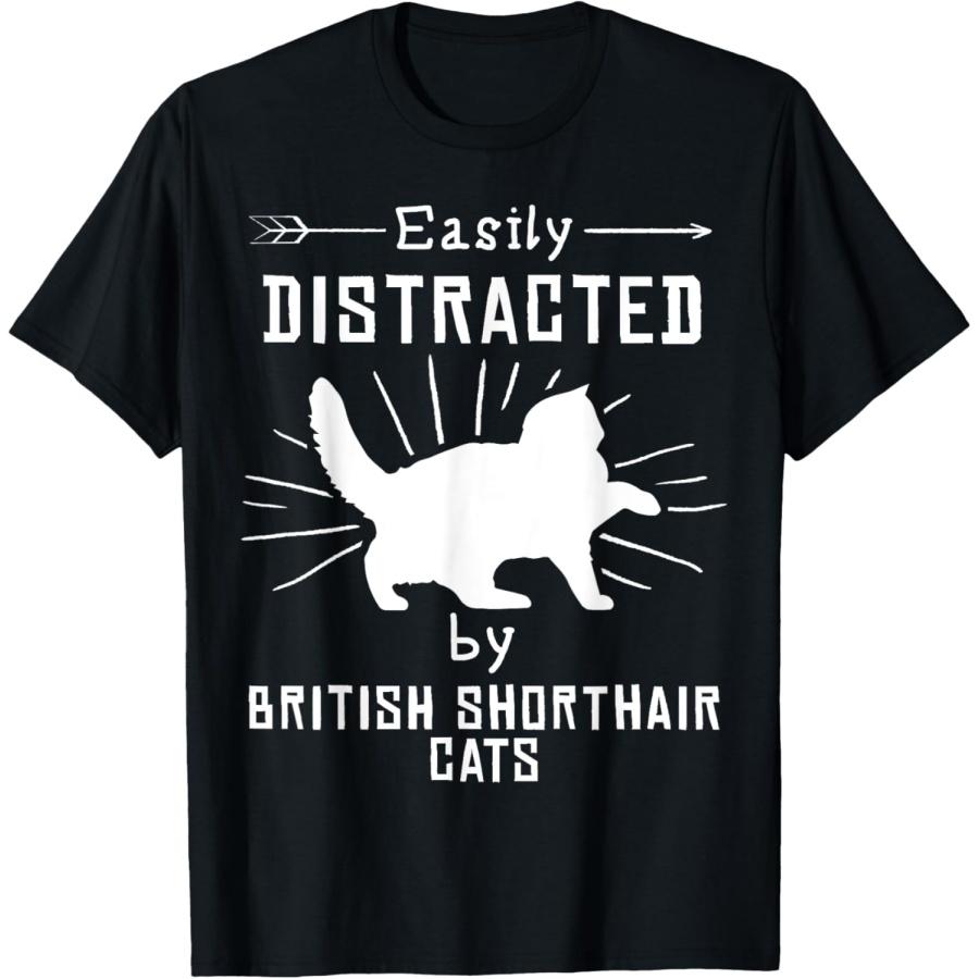Easily Distracted by British Shorthair Cats T-Shirt XXXXXL чорний
Easily Distracted by British Shorthair Cats T-Shirt XXXXXL чорний