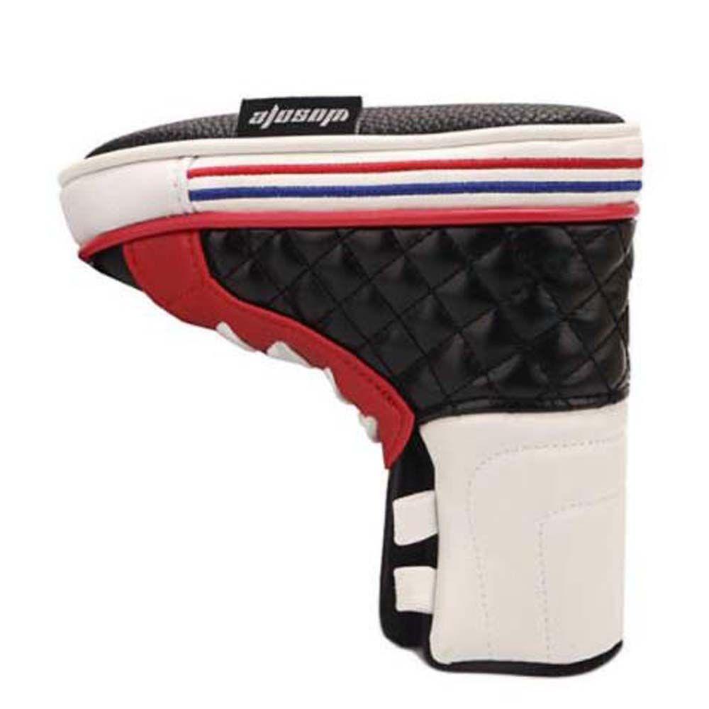 Protective Cover Golf Headcover Blade Putter Protector Golf Club Head Cover Golf Putter Cover чорний
Protective Cover Golf Headcover Blade Putter Protector Golf Club Head Cover Golf Putter Cover чорний