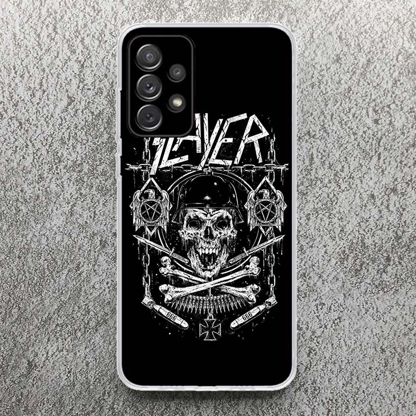 Slayer Heavy Metal Rock Band Print Soft Case for Samsung A52 A50S A51 A42 A23 A22 A12 Phone Shell A41 A31 A21S A40 A30S A20E A10 Samsung A20E
Slayer Heavy Metal Rock Band Print Soft Case for Samsung A52 A50S A51 A42 A23 A22 A12 Phone Shell A41 A31 A21S A40 A30S A20E A10 Samsung A20E