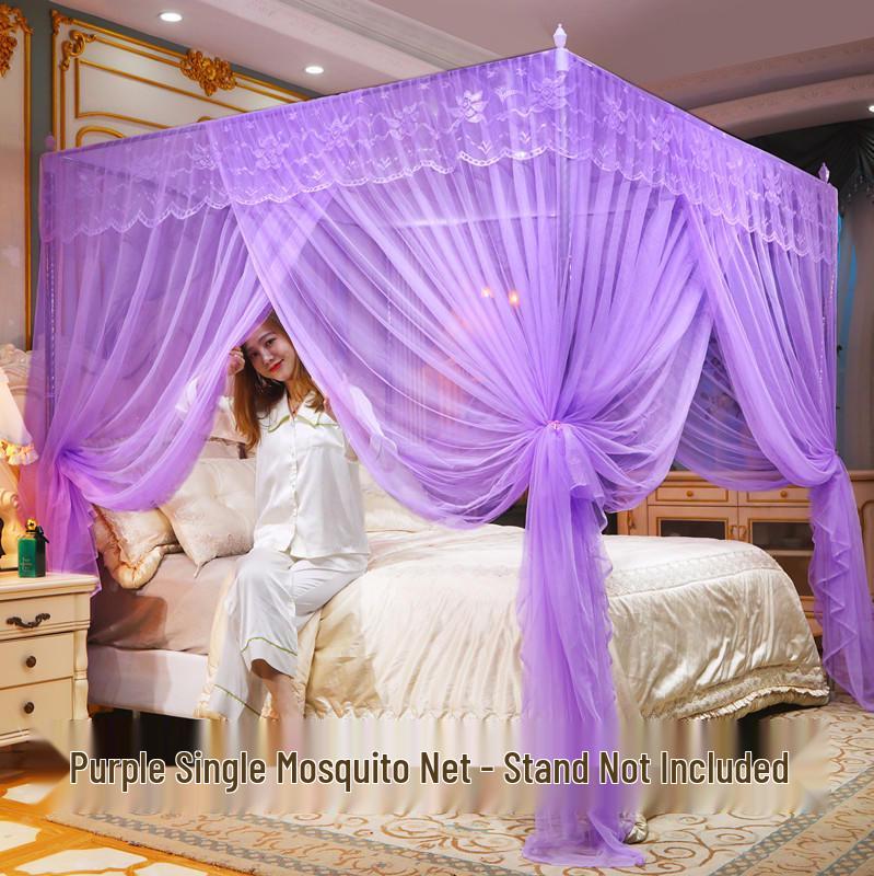 Princess Style Encrypted Mesh Mosquito Net for Home, Thickened Palace Design, Three-Door Net for 1.5m-1.8m Beds 120x200 cm
Princess Style Encrypted Mesh Mosquito Net for Home, Thickened Palace Design, Three-Door Net for 1.5m-1.8m Beds 120x200 cm