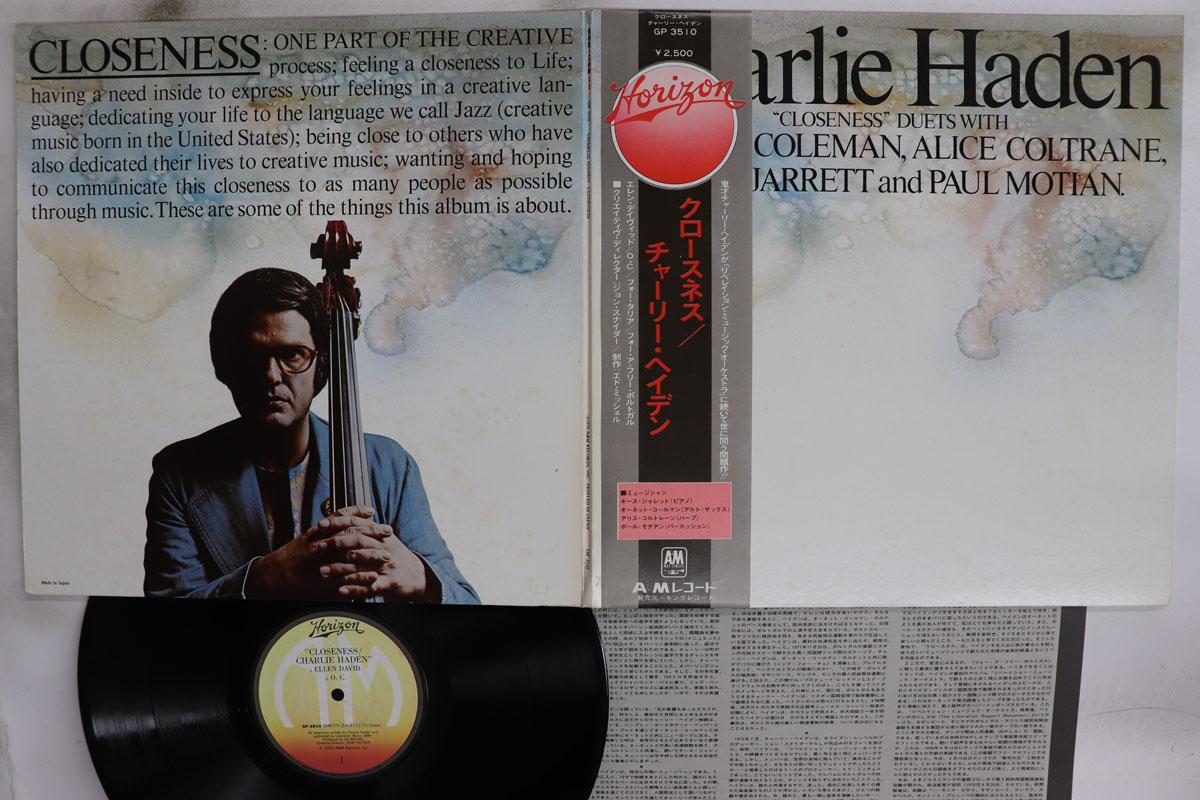 LP Record CHARLIE HADEN Closeness GP3510 HORIZON 1976 Japan Obi Jazz Used
LP Record CHARLIE HADEN Closeness GP3510 HORIZON 1976 Japan Obi Jazz Used