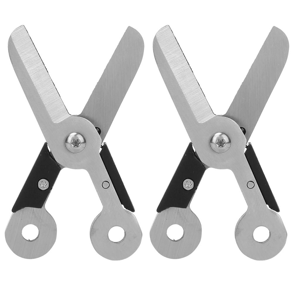 2Pcs Mini Portable Stainless Steel Anti Lost Keychain Scissors Outdoor Travel Shear
2Pcs Mini Portable Stainless Steel Anti Lost Keychain Scissors Outdoor Travel Shear
