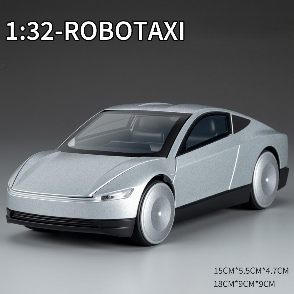 1:32 Cyber Robotaxi Driverless Taxi Alloy Metal Diecast Model Car Home Trendy Toys Ornaments Display Collections Decorations cab срібний
1:32 Cyber Robotaxi Driverless Taxi Alloy Metal Diecast Model Car Home Trendy Toys Ornaments Display Collections Decorations cab срібний