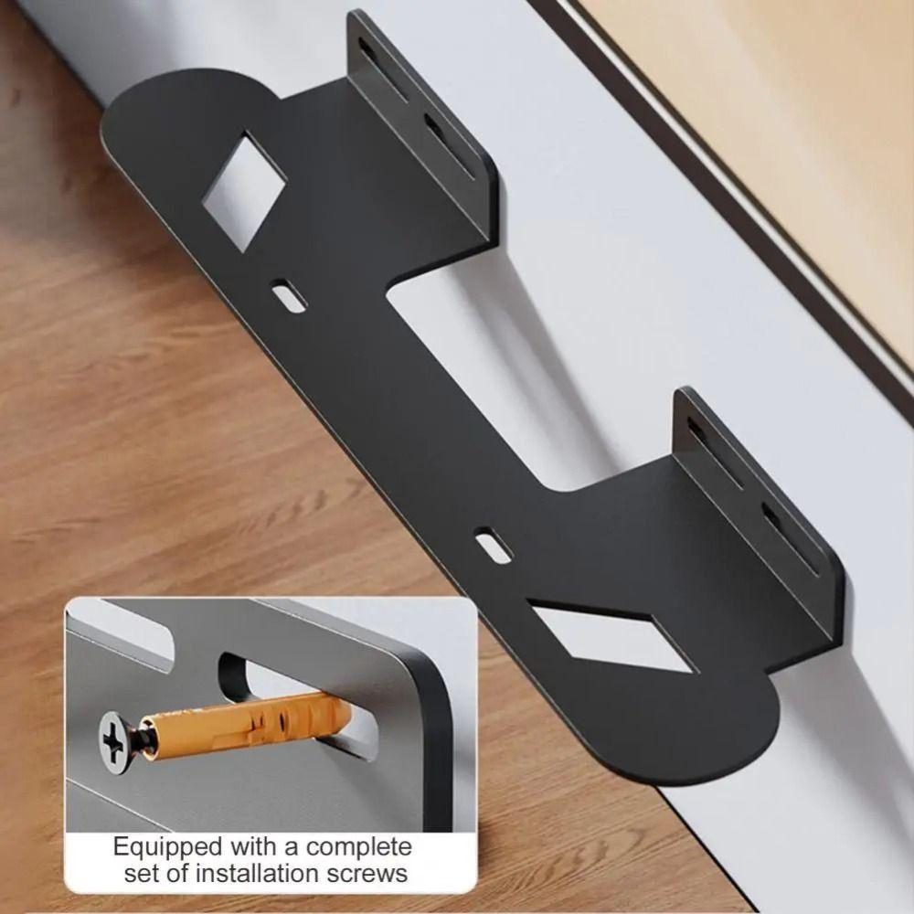 Carbon Steel Wall Mount Bracket Space Saving Soundbar Wall Mount Storage Rack Under TV Sound чорний
Carbon Steel Wall Mount Bracket Space Saving Soundbar Wall Mount Storage Rack Under TV Sound чорний