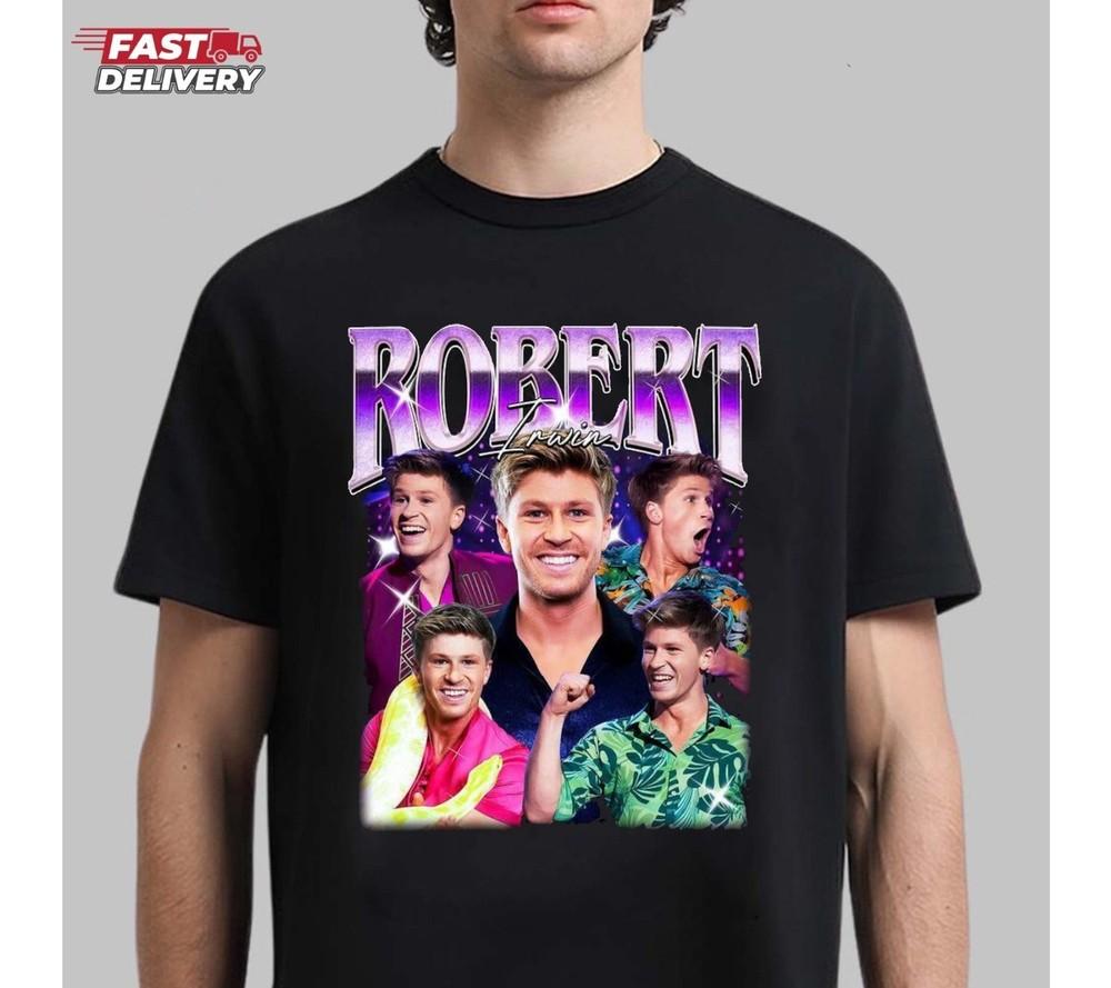 Robert Irwin Dwts Vintage TShirt Robert And Witney Dancing With The Stars Tee Unisex T-Shirt L
Robert Irwin Dwts Vintage TShirt Robert And Witney Dancing With The Stars Tee Unisex T-Shirt L