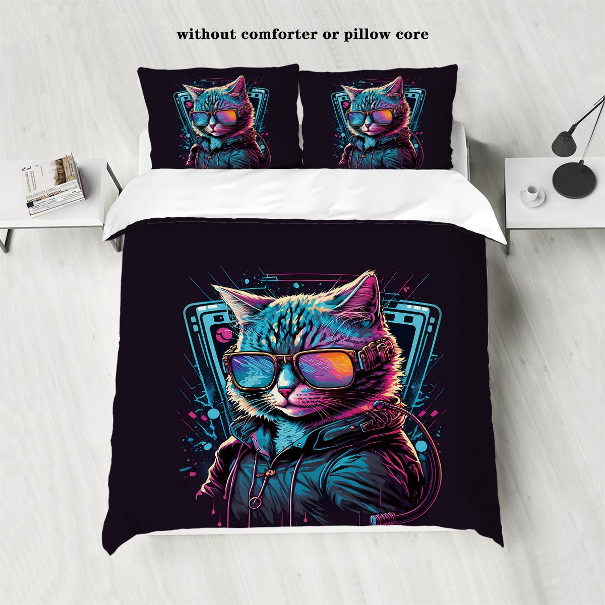 SkinFriendly Vibrant 3 piece down with rock animal giraffe cat pattern print 1 2 pillowcases no core Quilt Comforter (quilt)-EU Single(135*200cm)3pcs
SkinFriendly Vibrant 3 piece down with rock animal giraffe cat pattern print 1 2 pillowcases no core Quilt Comforter (quilt)-EU Single(135*200cm)3pcs
