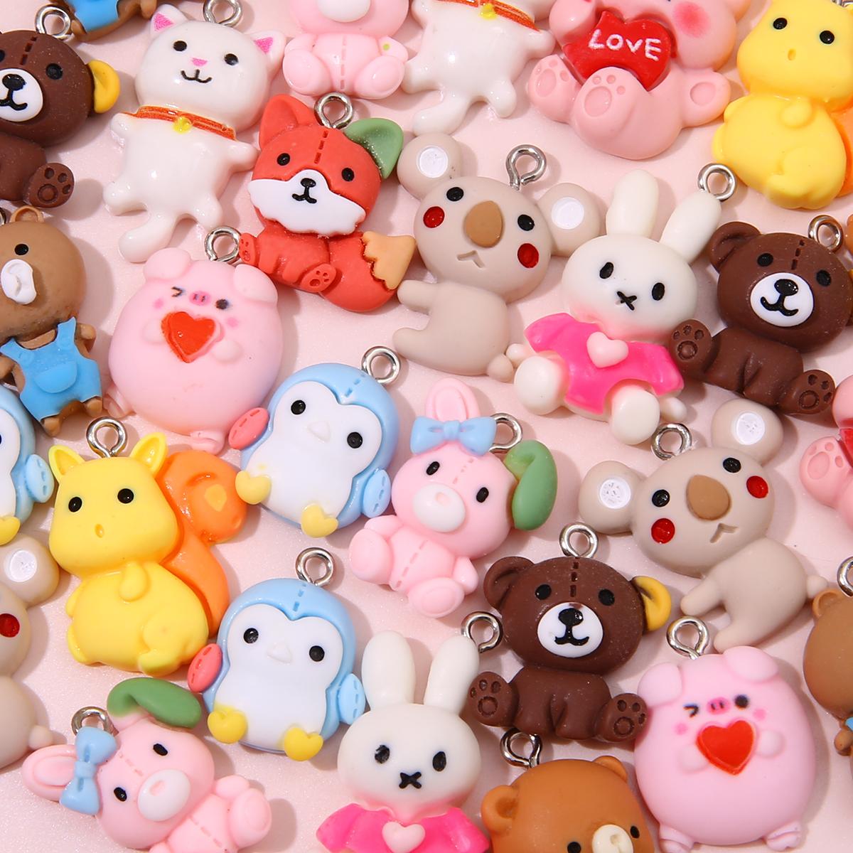 6шт DIY мультфильм животных аксессуары смолы подвески для изготовления ювелирных изделий очарование украшения
6шт DIY мультфильм животных аксессуары смолы подвески для изготовления ювелирных изделий очарование украшения