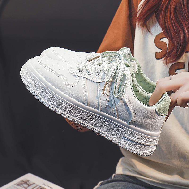 Белые туфли Низкие кеды Женские туфли на платформе для увеличения роста Весенний дизайн Чувство универсальности Повседневные спортивные кеды для скейтборда 40
Белые туфли Низкие кеды Женские туфли на платформе для увеличения роста Весенний дизайн Чувство универсальности Повседневные спортивные кеды для скейтборда 40