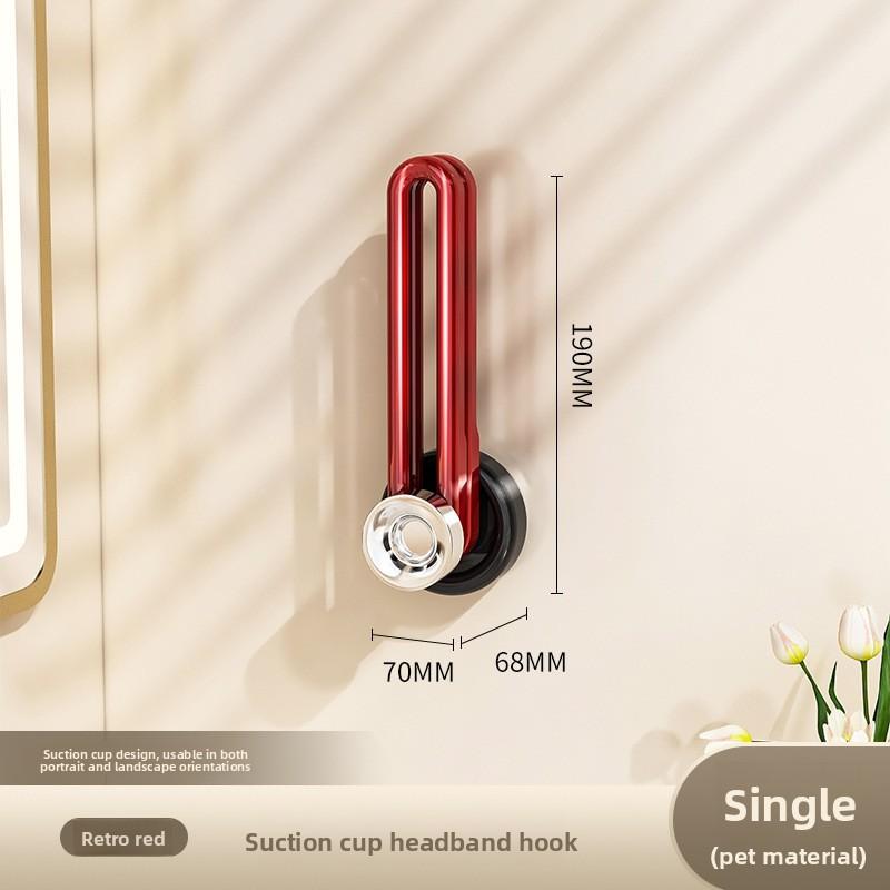 Гачок для зберігання гумок для волосся на присосці, Настінний тримач для аксесуарів для волосся з гуми (без свердління), Настінний тримач для гумок для волосся на мотузці червоний/чорний
Гачок для зберігання гумок для волосся на присосці, Настінний тримач для аксесуарів для волосся з гуми (без свердління), Настінний тримач для гумок для волосся на мотузці червоний/чорний