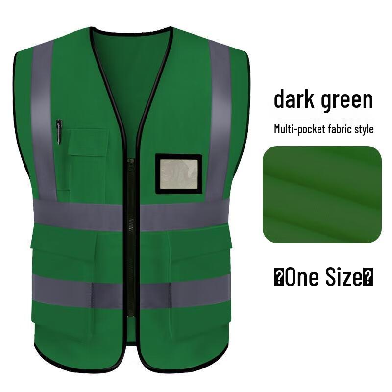 HANDUNYOU Multi-Pocket Reflective Safety Vest
HANDUNYOU Multi-Pocket Reflective Safety Vest