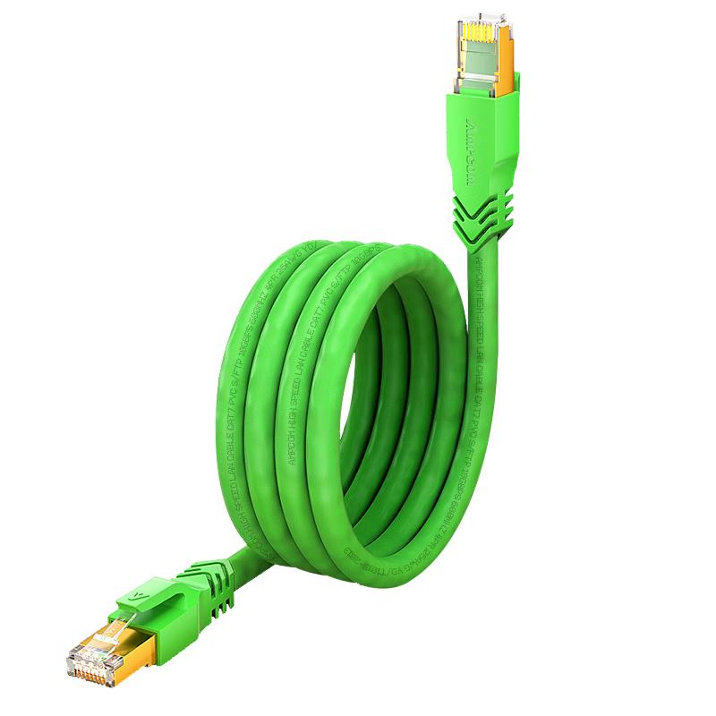 AMPCOM High-Performance Dual Shielded Ethernet Patch Cable 1m
AMPCOM High-Performance Dual Shielded Ethernet Patch Cable 1m