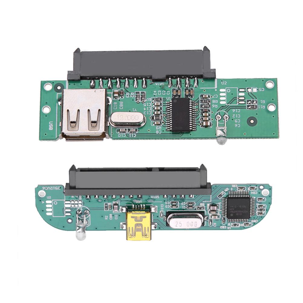 Адаптер жесткого диска 2,5 USB 2.0 to SATA 7 + 15-контактный конвертер для 2,5-дюймового жесткого диска SSD, совместимый с ноутбуком, настольным ПК, компьютером
Адаптер жесткого диска 2,5 USB 2.0 to SATA 7 + 15-контактный конвертер для 2,5-дюймового жесткого диска SSD, совместимый с ноутбуком, настольным ПК, компьютером