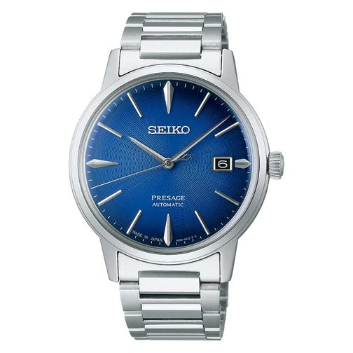 SEIKO SRPJ13 Automatic Watch for Men - Presage Collection - Bright Blue Dial with Date Calendar, ...
SEIKO SRPJ13 Automatic Watch for Men - Presage Collection - Bright Blue Dial with Date Calendar, ...