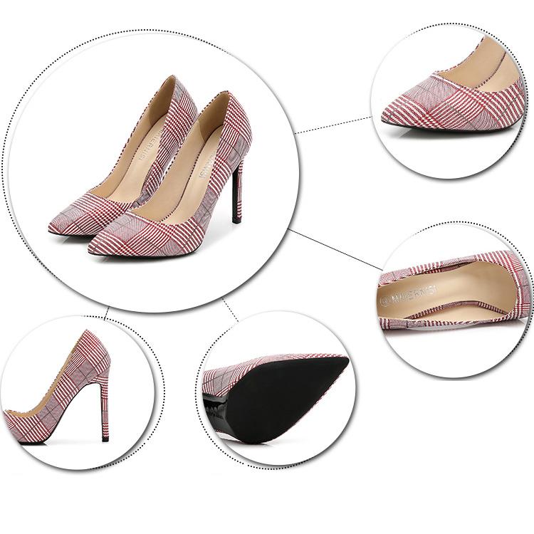 Women 11cm High Heels Scarpins Plaid Pumps Lady Pointed Toe Green Stiletto Heels Fashion Wedding Prom Shoes
Women 11cm High Heels Scarpins Plaid Pumps Lady Pointed Toe Green Stiletto Heels Fashion Wedding Prom Shoes