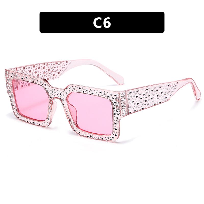 KeDuiNuan Diamond-Studded Square Sunglasses, Personalized Street Style, Trendy Versatile Fashion Show Shades. As shown
KeDuiNuan Diamond-Studded Square Sunglasses, Personalized Street Style, Trendy Versatile Fashion Show Shades. As shown