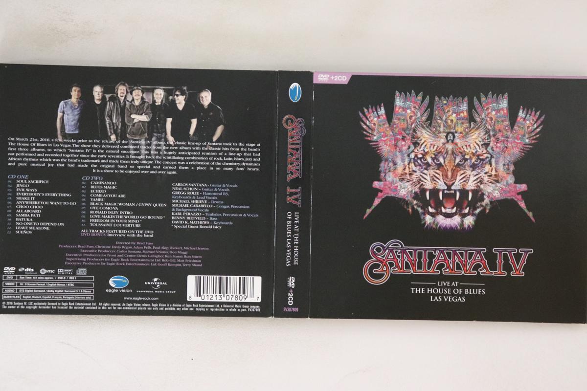 CD SANTANA Santana Iv Live At The House Of Blu EV307809 EAGLE VISION 2016 US Rock Used
CD SANTANA Santana Iv Live At The House Of Blu EV307809 EAGLE VISION 2016 US Rock Used